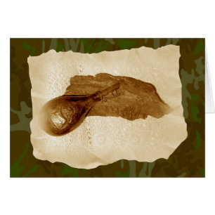 Flacon en poudre en cuir antique