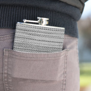 Flacon en tissu gris