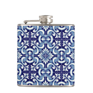 Flacon en tuiles bleues portugaises