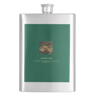 Flacon enveloppé de vinyle