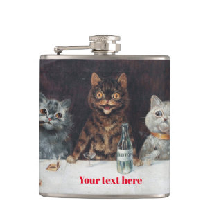 Flacon enveloppé de vinyle Louis Wain