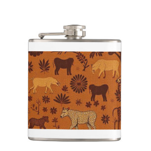 Flacon enveloppé de vinyle Safari Wildlife