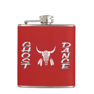 Flacon enveloppé rouge Ghost Dance