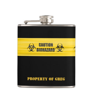 Flacon fait sur commande drôle de Biohazard