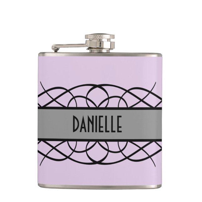 Flacon gris déco (Devant)