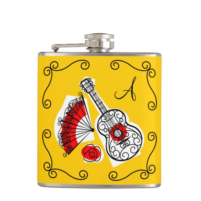 Flacon monogramme espagnol Souvenirs Corners (Devant)