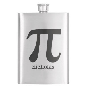 Flacon monogramme personnalisé Pi