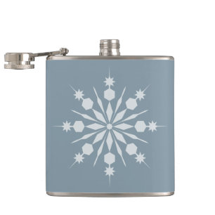 Flacon monogramme personnalisé Snowflake