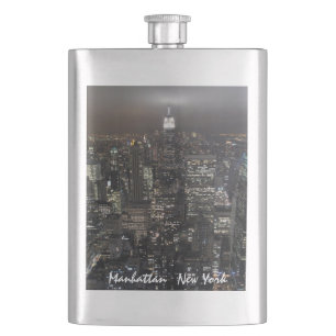 Flacon New York Custom Empire State NYC Flask Flas