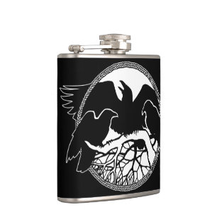 Flacon Raven fait sur commande de Raven/flacon de