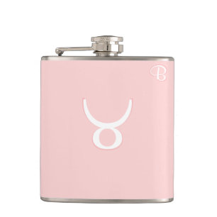 Flacon rose monogramme - Zodiac - Taurus