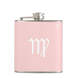 Flacon rose monogramme - Zodiac - Vierge