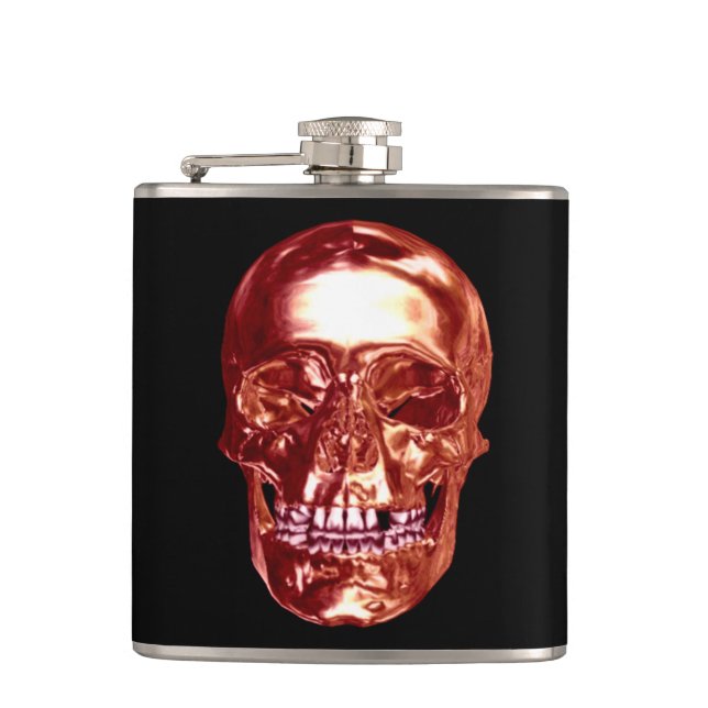 Flacon rouge Chrome (Devant)