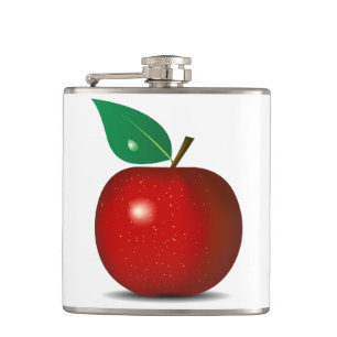 Flacon rouge croquant d'Apple