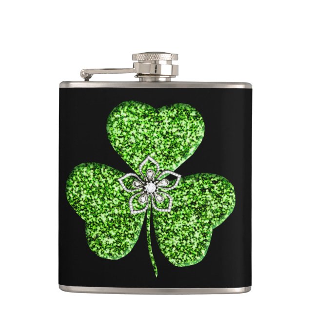 Flacon Shamrock Et Fleur (Devant)