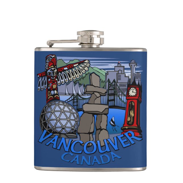 Flacon souvenir de Vancouver Cadeaux emblématiques (Devant)