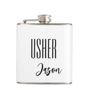 Flacon Usher de nom personnalisé