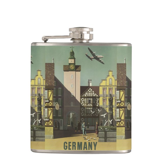 Flacon Vintage voyage ALLEMAGNE (Devant)
