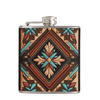 Flacon WESTERN MOTIF 6oz