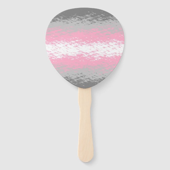 Flag "abstrakt Demigirl Pride" Fächer (Vorderseite)