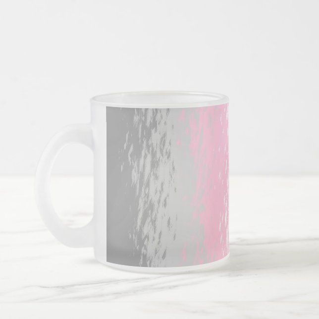 Flag "abstrakt Demigirl Pride" Mattglastasse (Links)