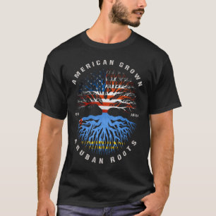 Flag American Grown Aruban Roots Aruba T-Shirt