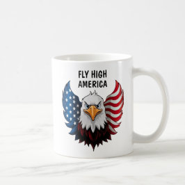 Flag American USA Eagle Kaffeetasse