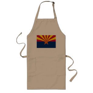 Flag Arizona, American The Copper Staat Lange Schürze
