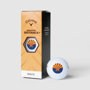Flag Arizona: Stern, der Kupfer-Staat Golfball
