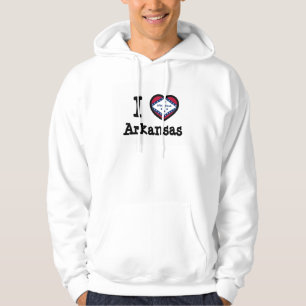 Flag Arkansas Hoodie
