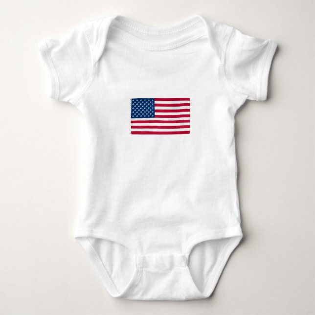 FLAG BABY STRAMPLER (Vorderseite)