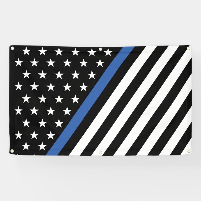 Flag-Banner mit geschwächter, bedrückter blauer Li Banner (Horizontal)
