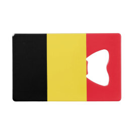 Flag Belgien Kreditkarte Flaschenöffner