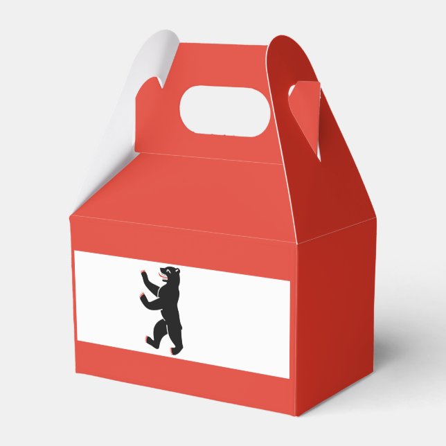 Flag Berlin Gefälligkeitsbox Geschenkschachtel (Vorderseite)