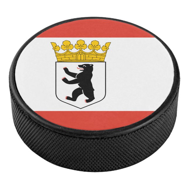 Flag Berlin Hockey Puck (3/4)