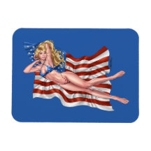 Flag Bikini Pinup Giro del Malcantone