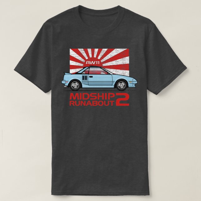 Flag Blau T-Shirt (Design vorne)