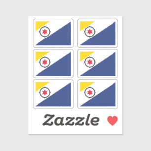 Flag Bonaire Collection Pack mit 6 Aufkleber