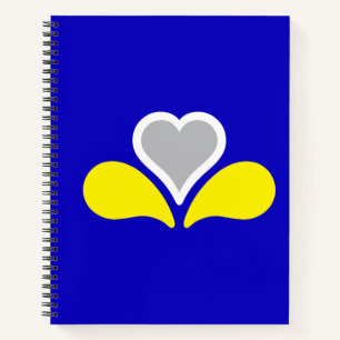 Flag Brüssel, Belgien-Notebook Notizbuch