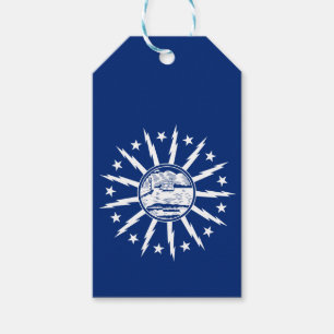 Flag Buffalo, New Yorker Geschenketiketts Geschenkanhänger
