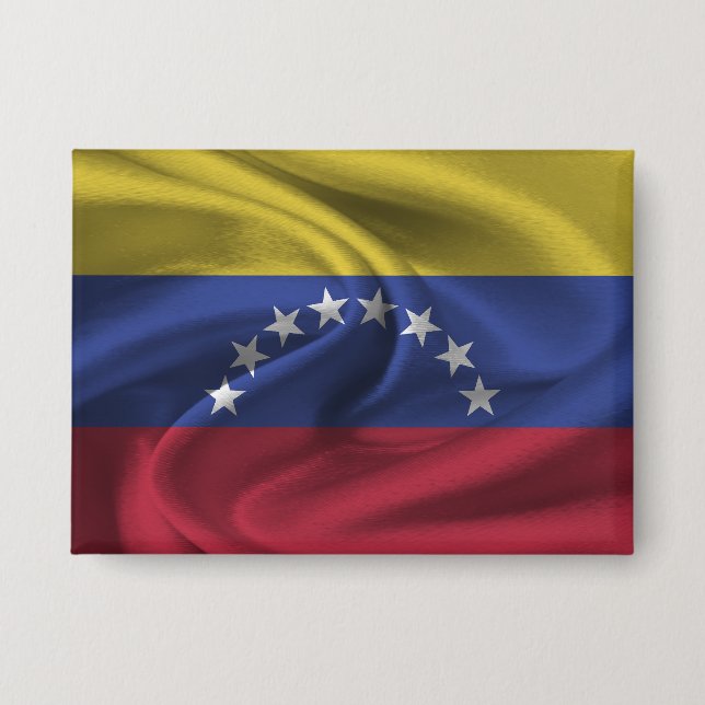 Flag-Button in Venezuela Button (Vorderseite)