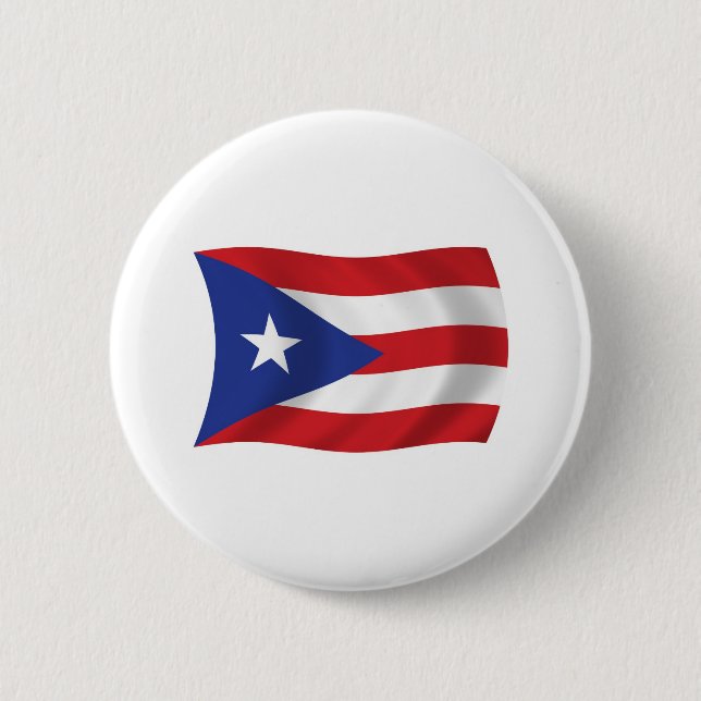 Flag-Button Puerto Rico Button (Vorderseite)