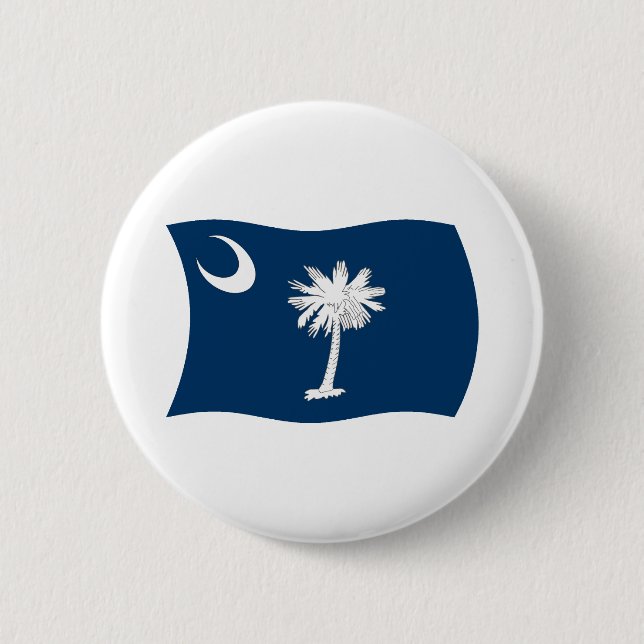 Flag-Button South Carolina Button (Vorderseite)