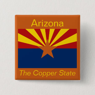 Flag-Button von Arizona Button