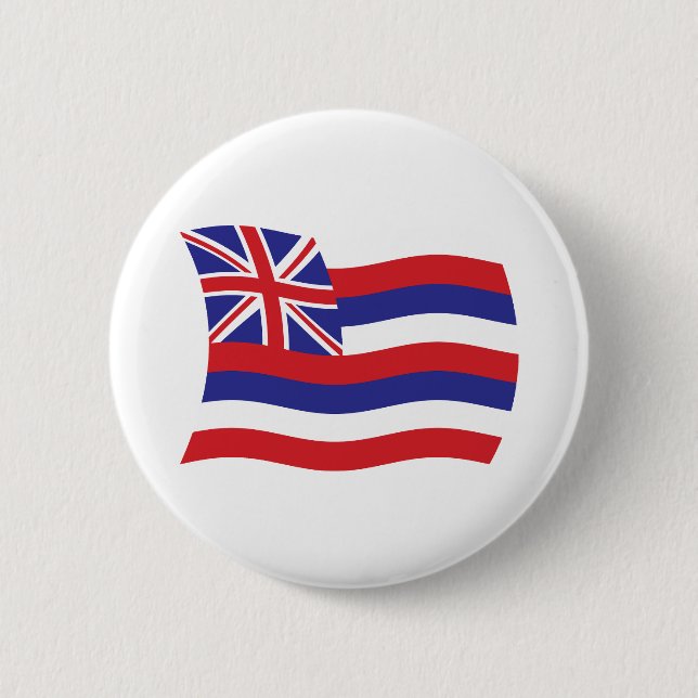 Flag-Button von Hawaii Button (Vorderseite)