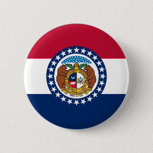Flag-Button von Missouri Button