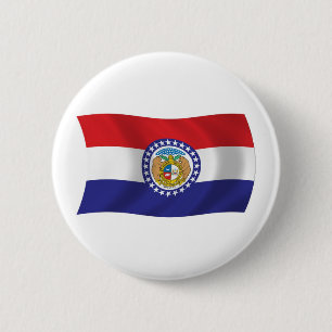 Flag-Button von Missouri Button