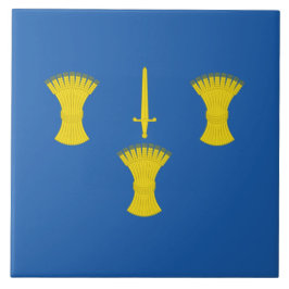 Flag Cheshire (UK Landkreis) Keramik Tile Fliese