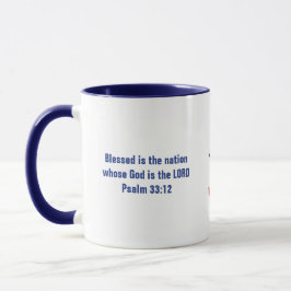 Flag "Custom GOD BLESS RUSSIA" Tasse