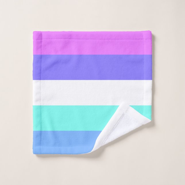 Flag de Spectrasexual (Gant de toilette)
